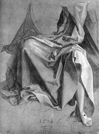 Study of a Drapery by Albrecht Dürer